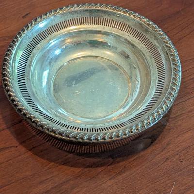Stamped Antique Trinket Dish 72 Grams (DR)