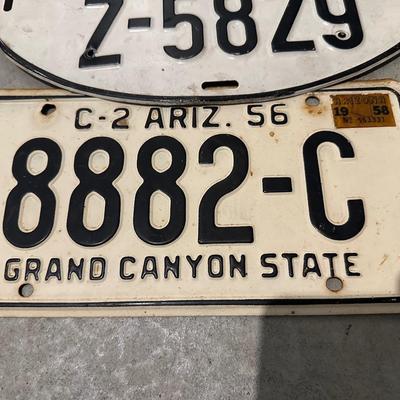 Vintage License Plates