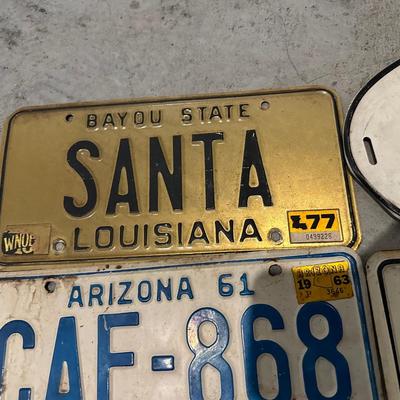 Vintage License Plates