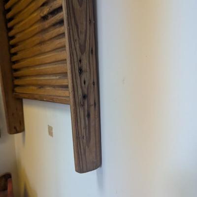 Antique Primitive Wash Board (L)