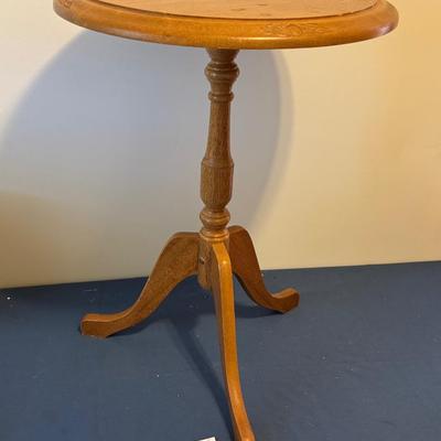 Three Legged Pedestal Table