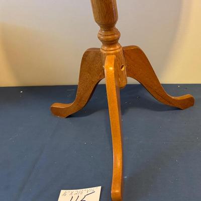 Three Legged Pedestal Table
