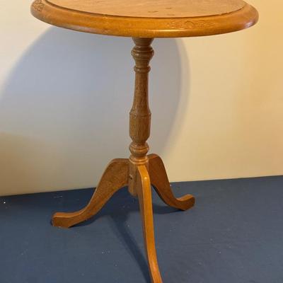 Three Legged Pedestal Table
