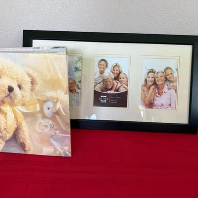 Photo book w/picture frame