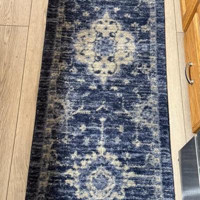 Blue 7ft Runner Rug