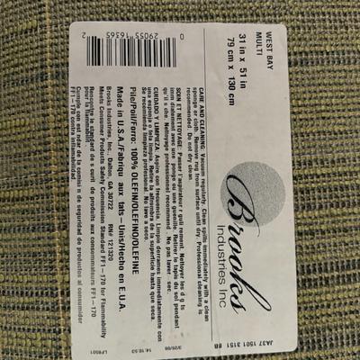 Brooks Brown Plaids 51" Rug