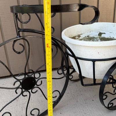 Tricycle Metal Planter