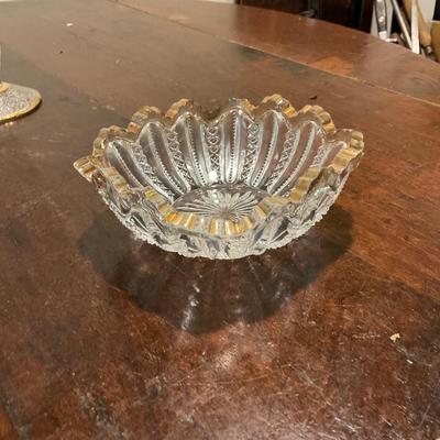 K1230 Gold Gilt Glass LOT