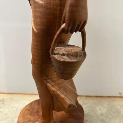 Large Vintage Indonesia Hand Carved Sculpture
