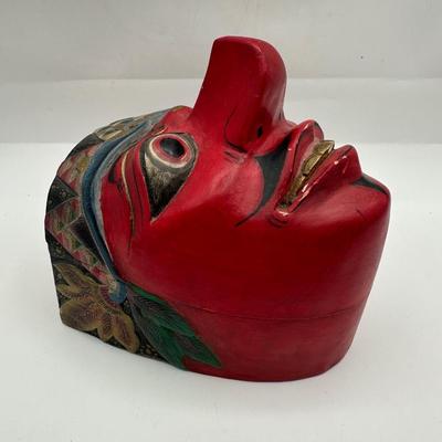 Java Indonesia Carved Trinket Dish