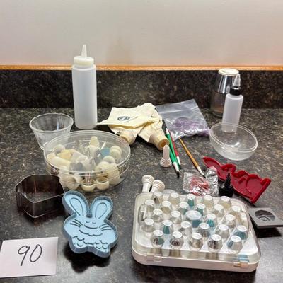Cake And Cookie Decorating Lot