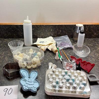 Cake And Cookie Decorating Lot