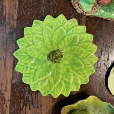 K1233 Large Collection of Frog Themed Dishes by Dept. 56 B. St. John