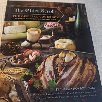 2 cookbooks: the elder scrolls and a keto cookbook