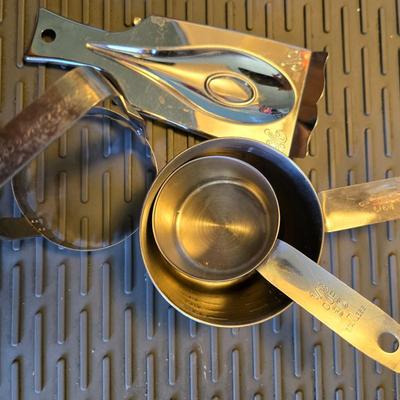 Misc stainless kitchen lot