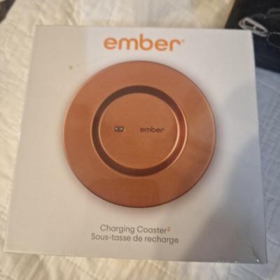 Ember charging coaster