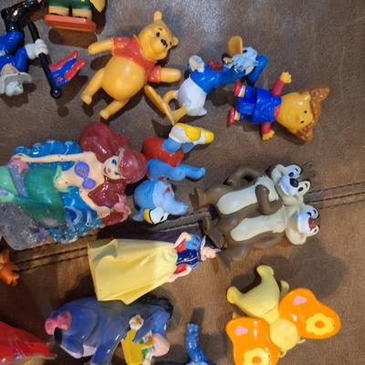 Pez and PVC figurines