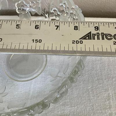 Vintage Mikasa Carmen Crystal Serving Bowl