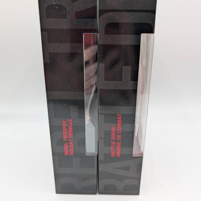 LOT 103: Hasbro Star Wars The Black Series NIB Rebel Fleet Trooper, Sergent Kreel, Battle Droid, Scarif Storm Trooper Squad Leader, Tech...