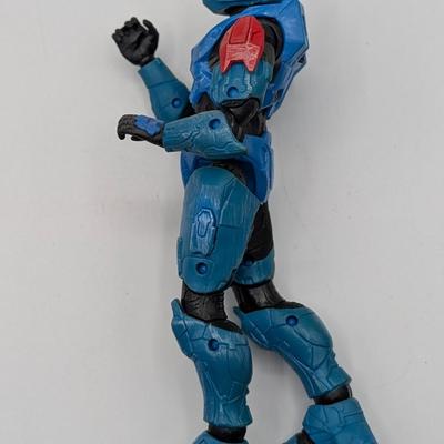LOT 106: Legend Of Zelda Skyward Sword-Servo Action Figure, Halo Infinite Master Chief With Grappleshot Statue, Master Chief With Rifle...