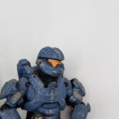 LOT 106: Legend Of Zelda Skyward Sword-Servo Action Figure, Halo Infinite Master Chief With Grappleshot Statue, Master Chief With Rifle...