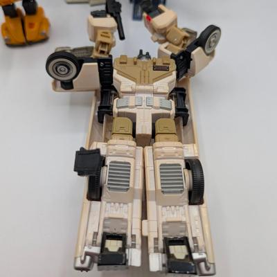 LOT 107: Hasbro Transformers Generations Legacy Series Action Figures, Siege Skytread, Nightprowler, Ramjet, The Real Ghostbusters &...