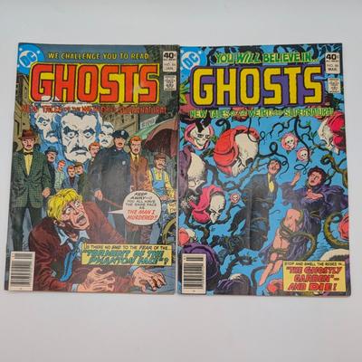 LOT 113: DC Comics Ghosts Vintage 1978-Early 1980's