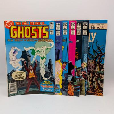 LOT 113: DC Comics Ghosts Vintage 1978-Early 1980's