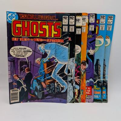 LOT 113: DC Comics Ghosts Vintage 1978-Early 1980's