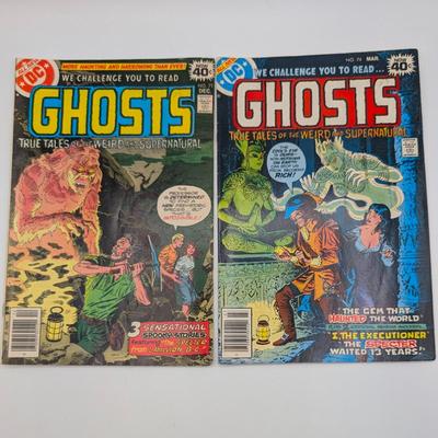 LOT 113: DC Comics Ghosts Vintage 1978-Early 1980's