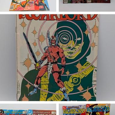 LOT 114: DC Comics Warlord Vintage Late 1970's-Early 1980's