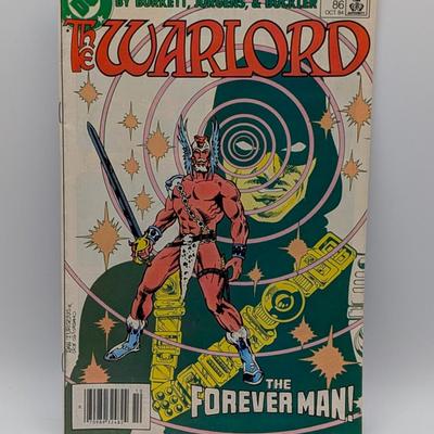 LOT 114: DC Comics Warlord Vintage Late 1970's-Early 1980's