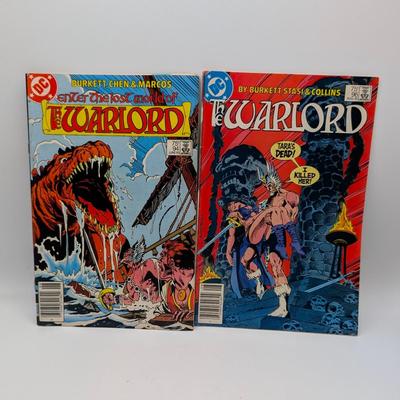 LOT 114: DC Comics Warlord Vintage Late 1970's-Early 1980's