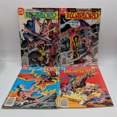 LOT 114: DC Comics Warlord Vintage Late 1970's-Early 1980's