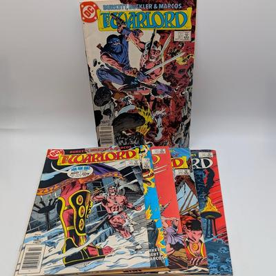 LOT 114: DC Comics Warlord Vintage Late 1970's-Early 1980's