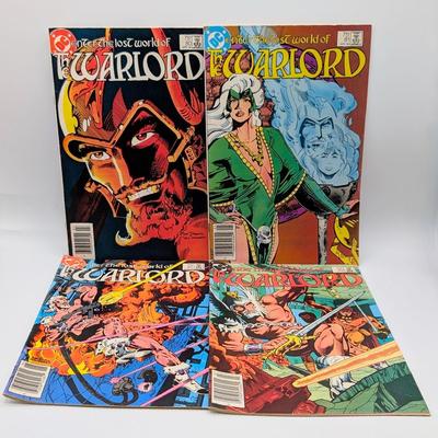 LOT 114: DC Comics Warlord Vintage Late 1970's-Early 1980's