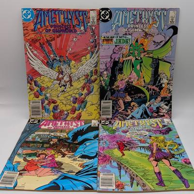 LOT 115: DC Comics Vintage Amethyst 1980's