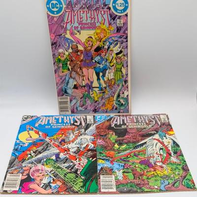 LOT 115: DC Comics Vintage Amethyst 1980's