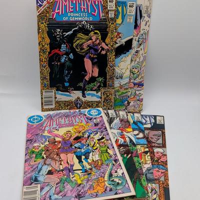 LOT 115: DC Comics Vintage Amethyst 1980's