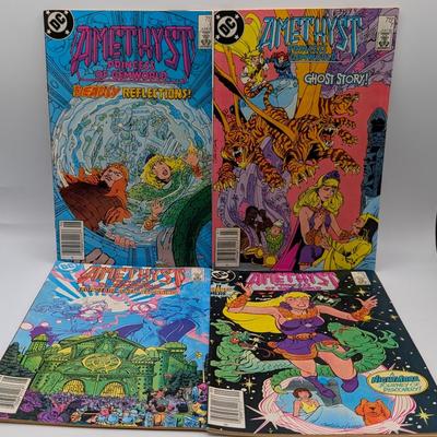 LOT 115: DC Comics Vintage Amethyst 1980's