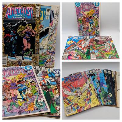 LOT 115: DC Comics Vintage Amethyst 1980's
