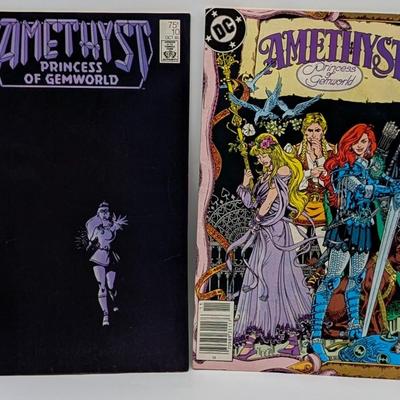 LOT 115: DC Comics Vintage Amethyst 1980's