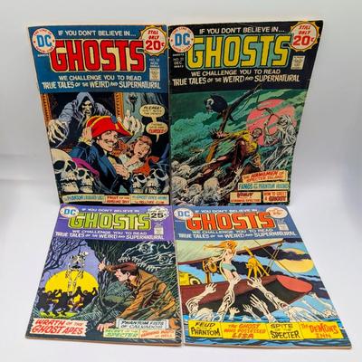 LOT 117: DC Comics Ghosts Vintage Early To Mid 1970's