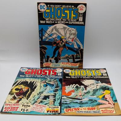LOT 117: DC Comics Ghosts Vintage Early To Mid 1970's