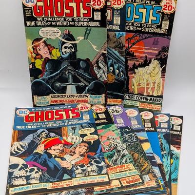 LOT 117: DC Comics Ghosts Vintage Early To Mid 1970's