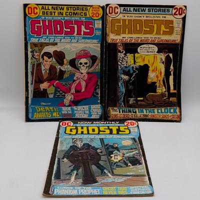 LOT 117: DC Comics Ghosts Vintage Early To Mid 1970's