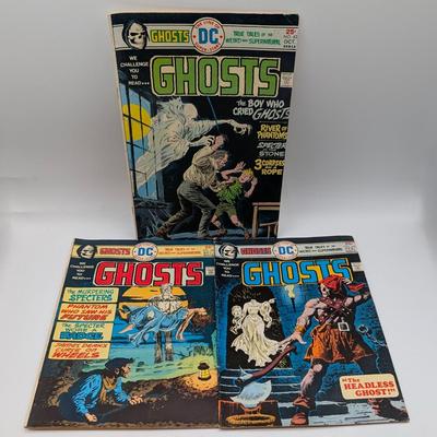 LOT 117: DC Comics Ghosts Vintage Early To Mid 1970's