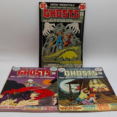 LOT 117: DC Comics Ghosts Vintage Early To Mid 1970's