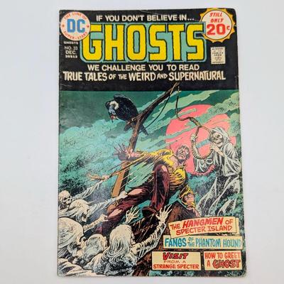 LOT 117: DC Comics Ghosts Vintage Early To Mid 1970's