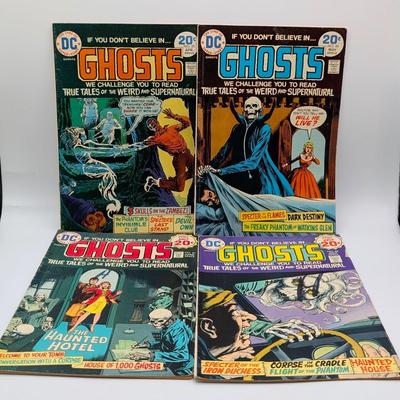 LOT 117: DC Comics Ghosts Vintage Early To Mid 1970's